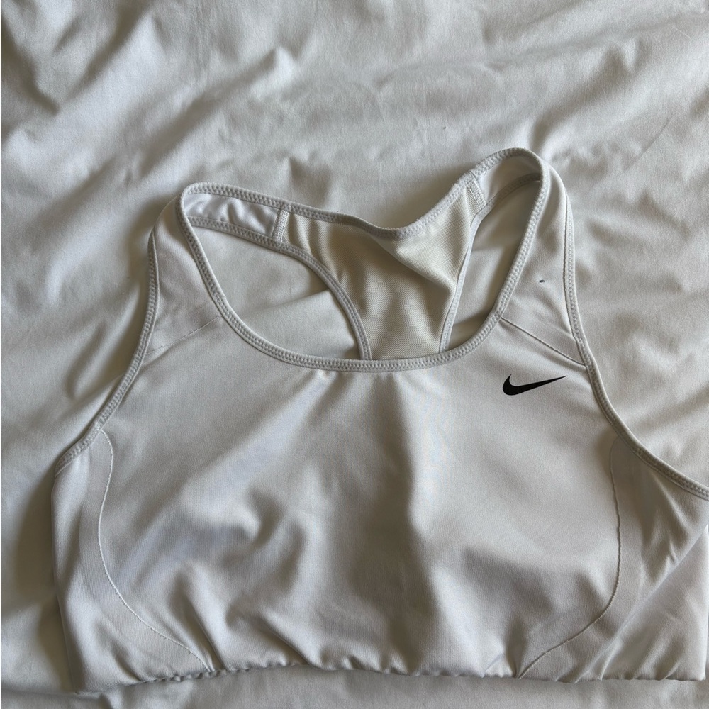 Nike Women's White Sports Bra